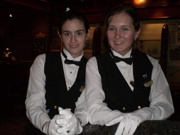 Formal NIght Cruise Ship Crew Uniform Girls