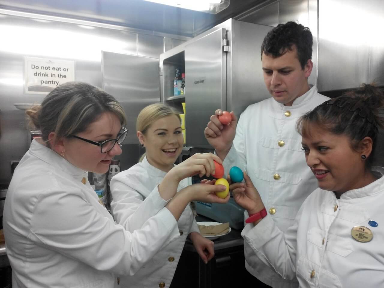 Nobody Is Allowed To Eat In The Preparation Area 2