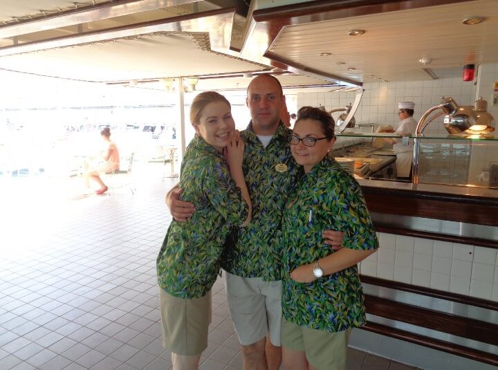 Princess Cruises Crew Uniform Buffet 2