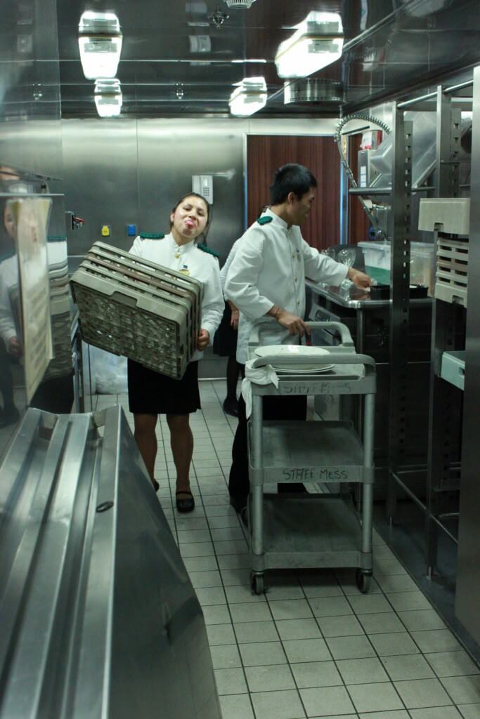 Princess Cruises Ofiicer Mess Pantry