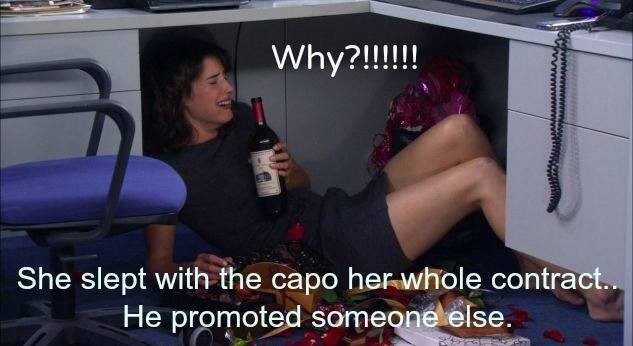 She slept with the cpo her whole contract