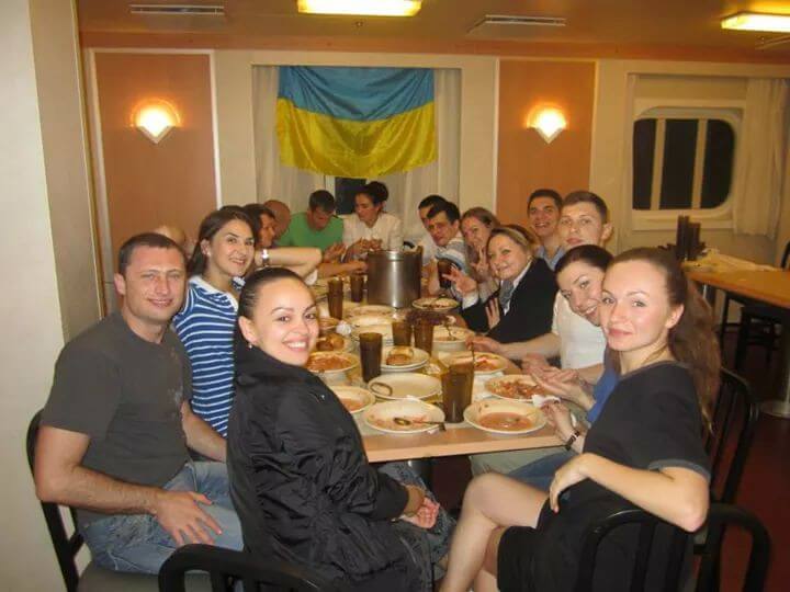 День независимости Украины на круизном лайнере 2